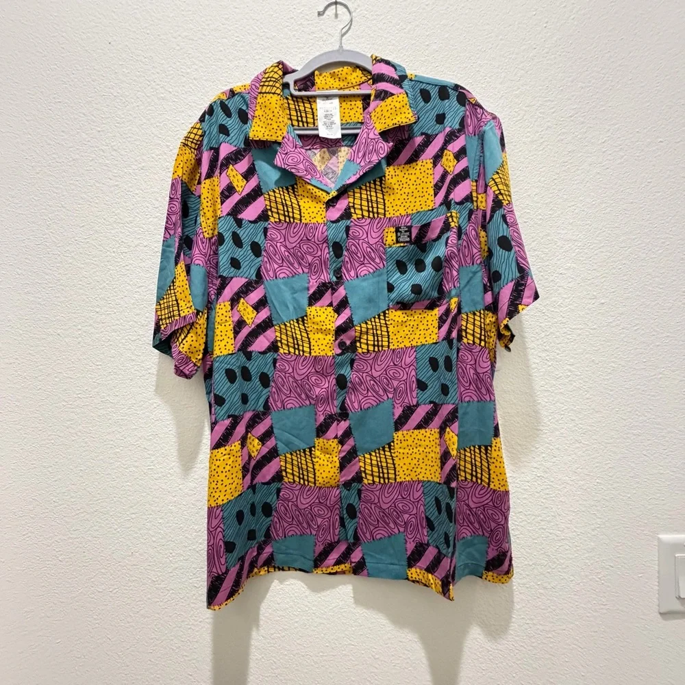 Disney Worlds Nightmare Before Christmas Sally button down shirt - Picture 14 of 15